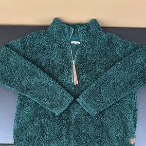 Maurice’s Women’s Green Fleece Jacket with Pockets